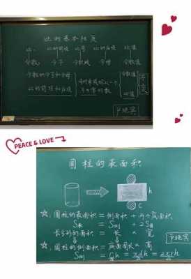 小学数学课板书设计模板（小学数学课的板书设计）-第3张图片-马瑞范文网