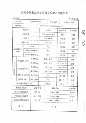 铁丝质检报告-长丝质量检验报告模板-第1张图片-马瑞范文网