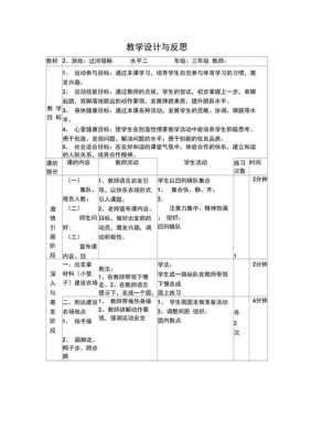 体育教学设计的反思与研讨-体育教学设计模板心得-第1张图片-马瑞范文网