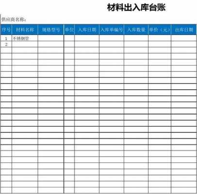 模板方木入库台账怎么做-第3张图片-马瑞范文网