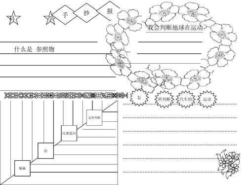 手抄报空白版面设计图模板_手抄报空白模板大全-第3张图片-马瑞范文网