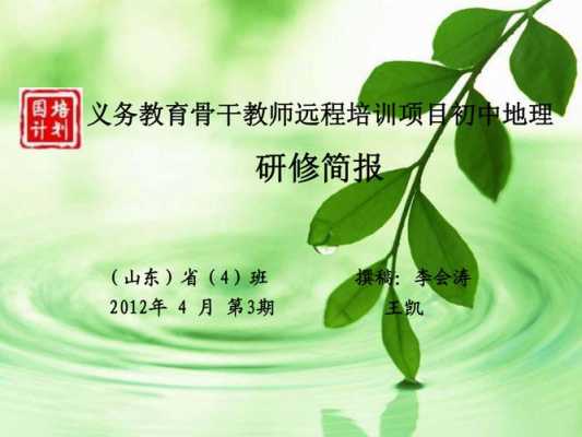 教师研修简报模板,教师研修活动报道 -第3张图片-马瑞范文网