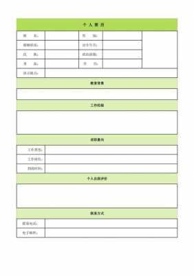 个人简历模板可下载的简单介绍-第2张图片-马瑞范文网