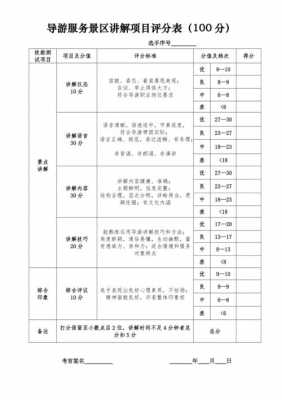 导游考核指标-第3张图片-马瑞范文网