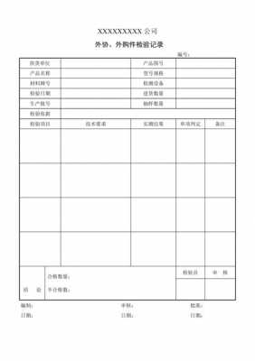 外购件检验卡片模板图片 外购件检验卡片模板-第3张图片-马瑞范文网