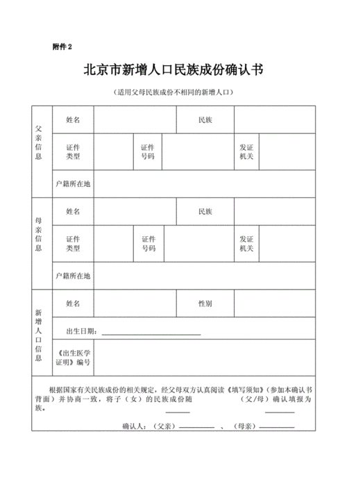 民族确认书模板_民族确认书格式-第1张图片-马瑞范文网