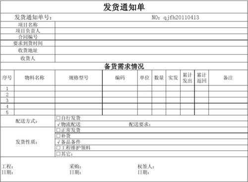  发货指令通知单模板「发货指令是什么意思」-第2张图片-马瑞范文网