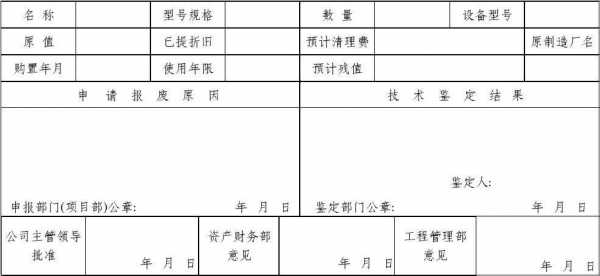 固定资产报废报修制度-固定资产报修单模板-第3张图片-马瑞范文网