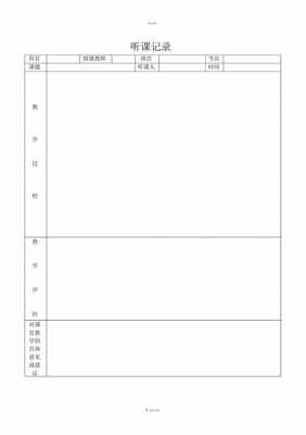 授课记录模板（授课内容记录怎么写）-第3张图片-马瑞范文网