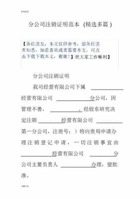 分公司被责令注销模板怎么办-第3张图片-马瑞范文网