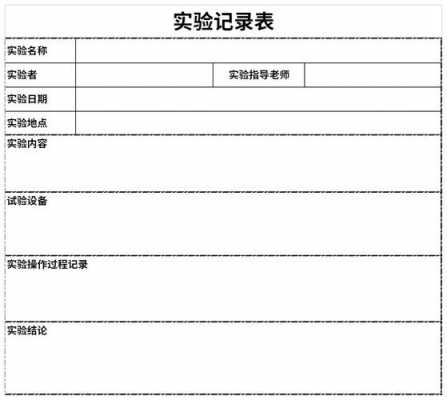 对比试验记录表模板-第2张图片-马瑞范文网