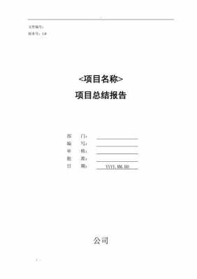 项目结项总结模板（项目结项都要做哪些工作）-第3张图片-马瑞范文网