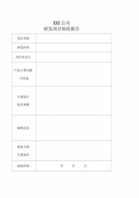 项目文字验收报告模板,项目验收报告内容 -第1张图片-马瑞范文网