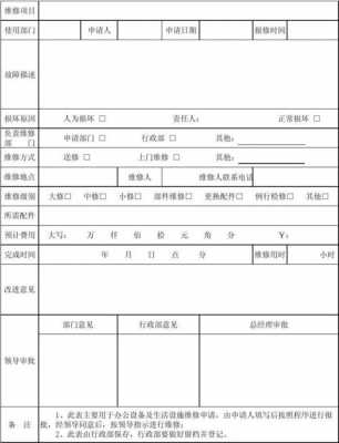  装载机维修申请表模板「装载机维修的请示报告」-第2张图片-马瑞范文网