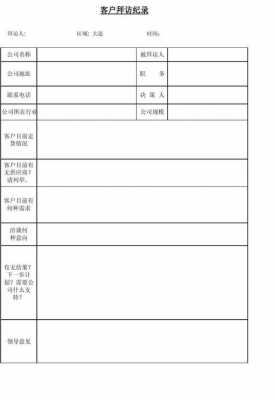 客户拜访方案模板怎么写-客户拜访方案模板-第1张图片-马瑞范文网