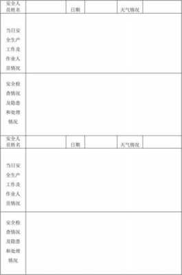  通信工程安全日志模板「通信工程安全检查表」-第3张图片-马瑞范文网