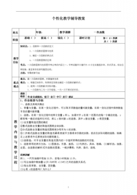 初二数学教案模板表格,初二数学优秀教学设计模板 -第1张图片-马瑞范文网