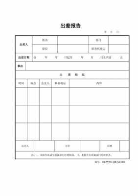 出差技术报告模板（出差报告内容）-第3张图片-马瑞范文网