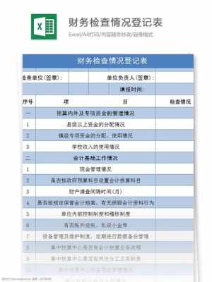 资金检查模板_资金检查表格-第2张图片-马瑞范文网