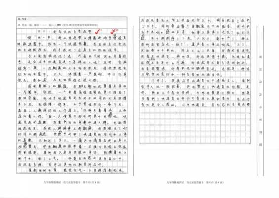 中考优秀作文试卷模板下载 中考优秀作文试卷模板-第1张图片-马瑞范文网