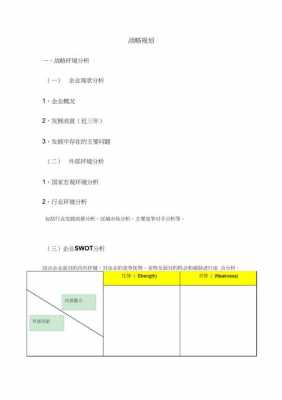 产品战略规划模板-第1张图片-马瑞范文网