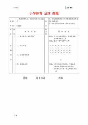 试讲足球教案模板范文 试讲足球教案模板-第1张图片-马瑞范文网