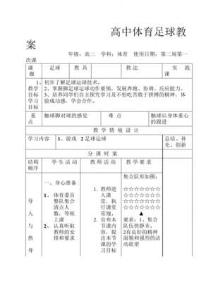 试讲足球教案模板范文 试讲足球教案模板-第3张图片-马瑞范文网