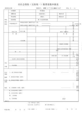 买五险需要填写什么资料 要求买五险模板-第3张图片-马瑞范文网