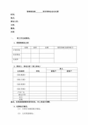 销售周例会模板-第2张图片-马瑞范文网