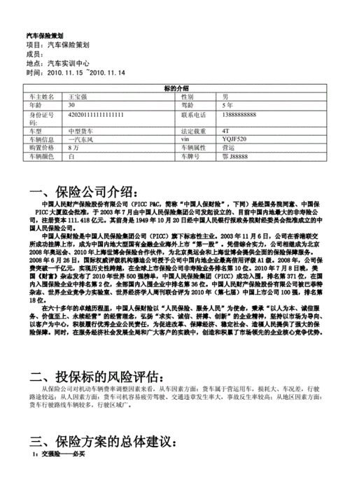 保险方案设计范本图片-保险方案推荐模板-第1张图片-马瑞范文网