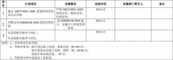 质量提升计划模板-第1张图片-马瑞范文网