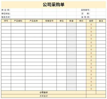 工厂采购需求表模板,工厂采购需求表模板下载 -第1张图片-马瑞范文网