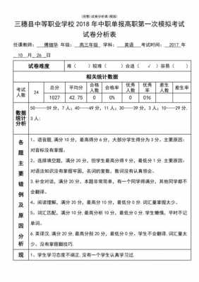 小学期中+试卷分析表模板_小学试卷分析报告-第3张图片-马瑞范文网