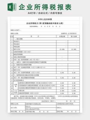 公司税务报表怎么做 公司税务报账单模板-第2张图片-马瑞范文网