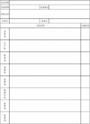 生产调度会议记录模板（生产调度会议内容）-第1张图片-马瑞范文网