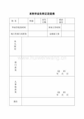 转正定职表填写模板,转正定级表是什么东西 -第1张图片-马瑞范文网