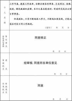 转正定职表填写模板,转正定级表是什么东西 -第3张图片-马瑞范文网