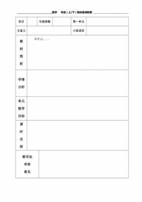 集体备课稿模板-第3张图片-马瑞范文网