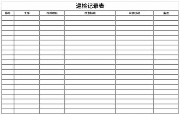 纪律巡查记录表模板_纪律巡查记录表模板下载-第1张图片-马瑞范文网