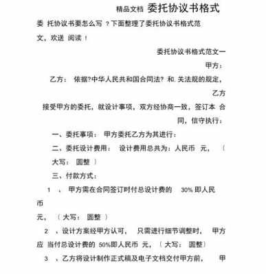 委托服务协议书范本-服务委托协议书模板-第1张图片-马瑞范文网