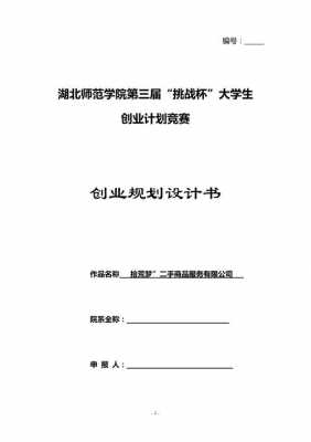 挑战杯创业计划书范文-挑战杯企业策划书模板-第2张图片-马瑞范文网