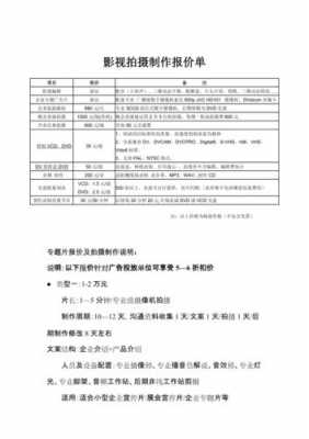 摄影工作室报价单 摄影工作室订单模板-第1张图片-马瑞范文网