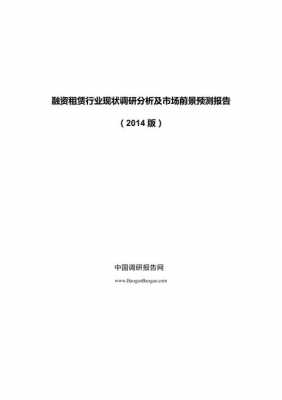 融资租赁分析报告模板_融资租赁研究报告-第1张图片-马瑞范文网