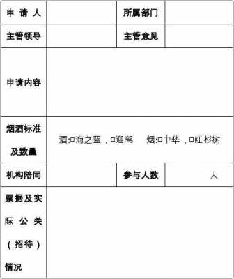 公关申请单模板-第2张图片-马瑞范文网