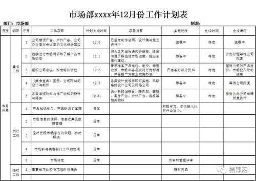 九阳目标市场 九阳工作计划模板-第2张图片-马瑞范文网