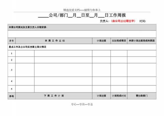  技术部周报模板「技术部周报模板图片」-第3张图片-马瑞范文网