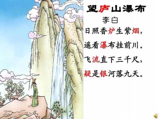  李白望庐山瀑布ppt模板下载「望庐山瀑布ppt素材」-第3张图片-马瑞范文网