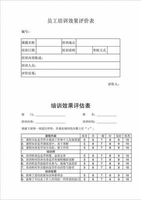 培训效果的评价报告模板_培训效果评价范文100字-第2张图片-马瑞范文网