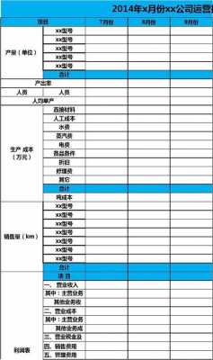 公司运营成本模板,公司运营成本用什么科目 -第2张图片-马瑞范文网