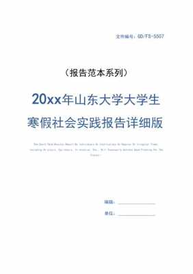 山东大学社会实践模板,山东大学社会实践报告 -第1张图片-马瑞范文网